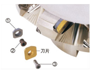 85&deg;平行四边形11&deg;后角铣削刀片AOGT12-PEFR-GM(10个装)